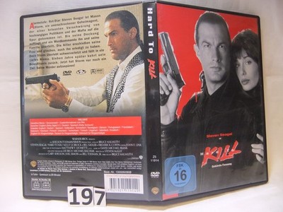 Hard to kill  Steven Seagal FSK 16 DVD akzeptabel