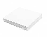 80X Servietten 33 X 33 Cm 1/4 Falz 3-Lagig Weiß