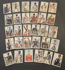 Lot of 30 WWII German STORMTROOPERS XX Cigarette Cards Military Uniforms 1930s