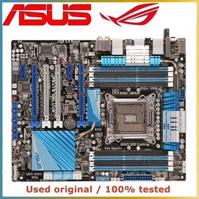 ASUS P9X79 Deluxe Computer Motherboard LGA 2011 DDR3 64G For Intel X79 Desktop