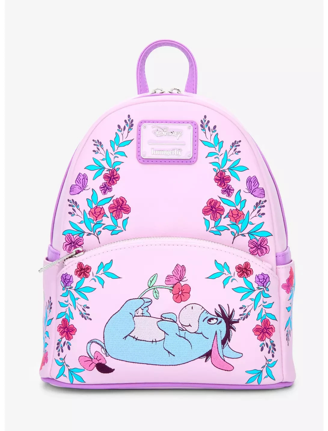 Loungefly Disney Winnie the Pooh Eeyore Floral Mini Backpack