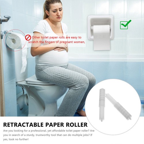 Rollkartonhalter Papier WC Ersatzstange Tissue für Badezimmer - Bild 5 von 12