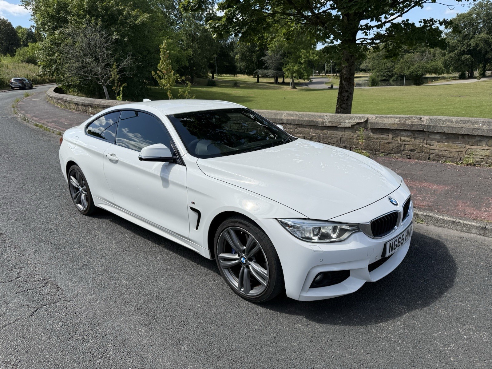 2016 BMW 4 SERIES 420D xDRIVE M SPORT 2.0 COUPE WHITE