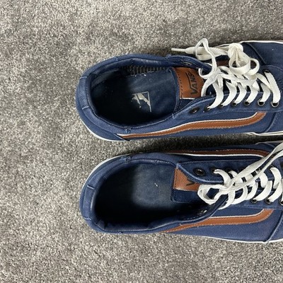 Vans Ward Mens Size 13 Navy Blue Canvas Casual Low Top Skate  display picture 2