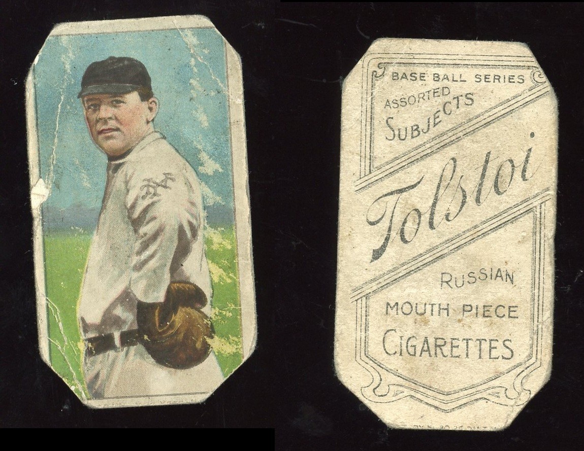 T206 John McGraw glove at hip HOF ~~ PR condition ~~ Tolstoi back TOUGH