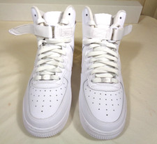 Nike Air Force 1 High LE Triple White GS DH2943-111 youth boys size 7 Y  NEW