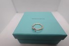 GIFT.Tlffany&co.Knot Ring in 18k Yellow Gold 0.05 CTW size 7 — photo 2
