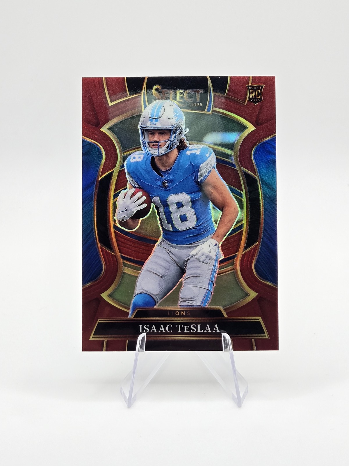 Isaac TeSlaa 2025 Panini Select RC Maroon Prizm SP #/149 #70