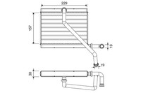 WäRmetauscher Innenraumheizung Valeo 811580 Aluminium FüR BMW 5Er E39 Touring X5