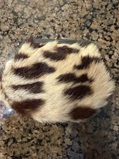 Vintage Fur Kiss Lock Coin Purse 1950’s