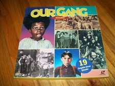 OUR GANG COMEDIES 3-Laserdisc LD BOXED SET EXCELLENT CONDITION LITTLE RASCALS