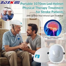 810nm Photobiomodulation Helmet Near Infrared Brain Light Therapy for Stroke