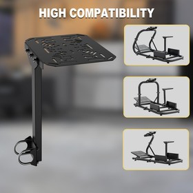 Marada Racing Flight Gear Shift Platform Fit Round Tube Racing Sim Cockpit
