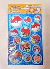 2010 Stickety Doo Da Pokemon Poke Ball Stickers Sealed