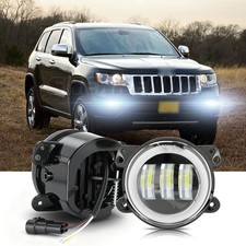 Pair Bumper Led Fog Lights Fit For Jeep Grand Cherokee 2011 2012 2013 Pair Bumper Led Fog Lights Fit For Jeep Grand Cherokee 2011 2012 2013