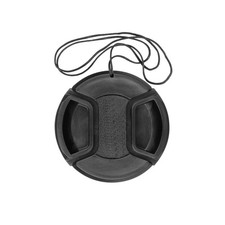 52mm Lens Cap Center Pinch with Lens Cap Leash Hole Bundle with DSLR Cameras ...