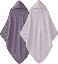 Hooded Baby Towels for Newborn -, Muslin Cotton, Baby Bath