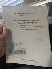 Collins EFIS-85B(14) and EFIS-86B(14) 3 tube w TWR-850 Radar Pilot's Guide