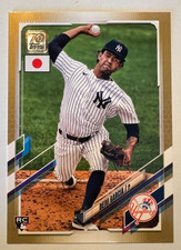 2021 TOPPS JAPAN EDITION GOLD DEIVI GARCIA RC #/25 NEW YORK YANKEES #212