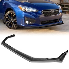 3PCS Front Lip Spoiler Diffuser for Subaru Impreza 2017 2019 Carbon Look