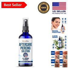 Keloid Bump Relief Saline Mist Spray - Gentle Aftercare for Piercings, 2 Fl Oz