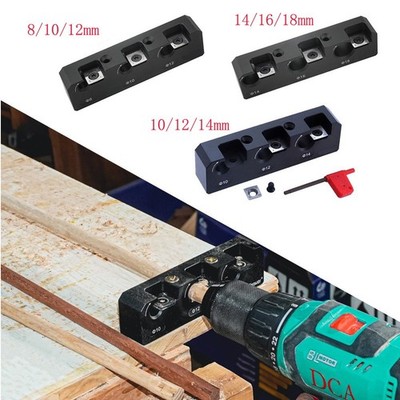 Easy and Efficient Woodworking with Dowel Maker Jig Electric Drill Milling Tool