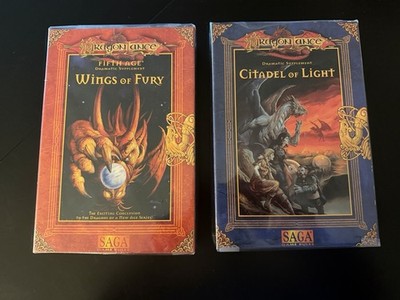 TSR DRAGONLANCE FIFTH AGE WINGS OF FURY 9551 9554 Quality D&D 5004