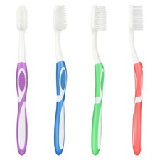 Extra Soft Toothbrushes for Adults - Flossing Toothbrush for Sensitive Teeth ...