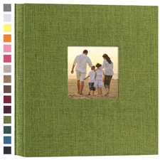 potricher Linen Hardcover Photo Album 4x6 1000 Photos Large Capacity for Family