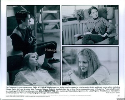 1999 Girl Interrupted Movie Featuring Winona Ryder Angelina Jolie Photo 8x10
