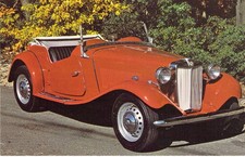 1953 Mg Td Convertible Red Unp Mint Roaring 20 Autos Unp Mint K21