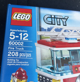 LEGO SET #60002 CITY FIRE TRUCK NEW IN SEALED BOX