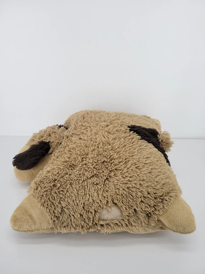 Pillow Pets Pee Wees Puppy Dog Plush Brown Stuffed Animal Toy 12" 2010 - Image 2 of 4