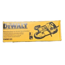 DEWALT DWM120 10-Amp 5-Inch Heavy-Duty Deep Cut Portable Band Saw