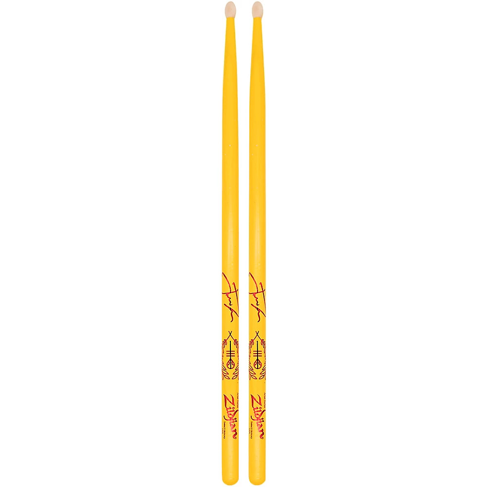 Zildjian Josh Dun Clancy Yellow Artist Series Drum Sticks Wood
