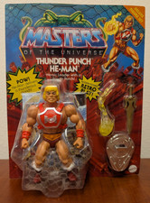 MOTU Masters of the Universe Origins Thunder Punch He-Man Deluxe. New Unpunched