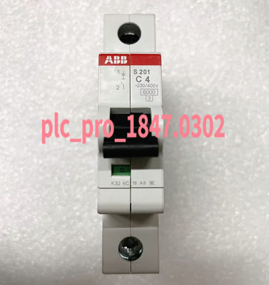 S201-C4 1PCS Brand New ABB S201-C4 2CDS251001R0044 4A  Deliver quickly