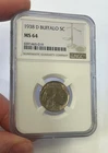U.S. - 1938-D Buffalo Nickel (NGC MS 64)