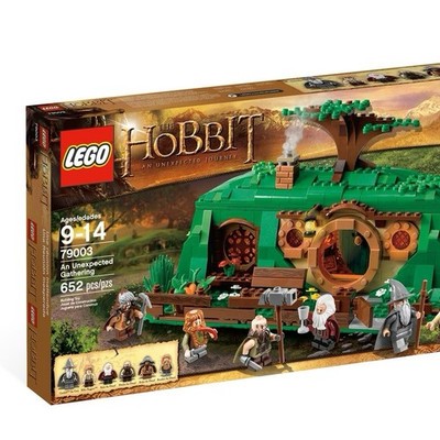 Lego Hobbit 79003 An Unexpected Gathering 100% Complete Lord Of The Rings Lotr