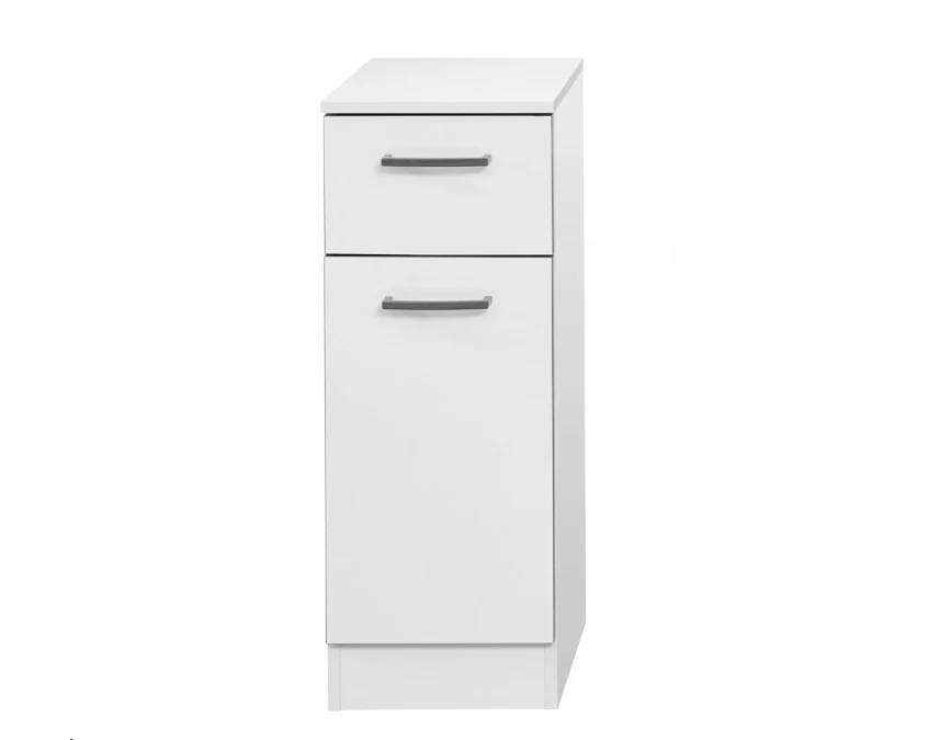 Pelipal Armario Alto Baño Pesado Blanco 30 cm Cajón Amplio