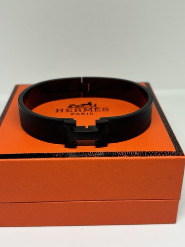 Hermes Clic HH Noir Black “So Black” Size T5