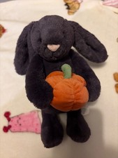 Jellycat Bunny with Pumpkin – Retired / Discontinued