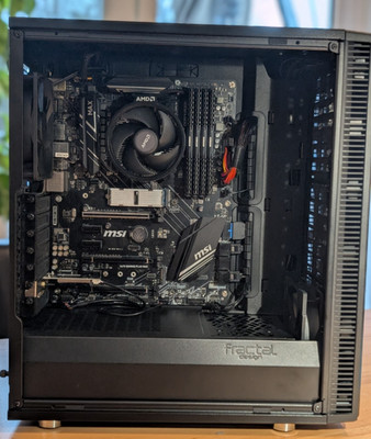 Office PC - Ryzen 5600G 16 Gb DDR4 512 Gb NvME + 1 Tb HDD X470 Wifi 5