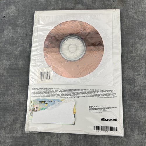 Genuine MICROSOFT WINDOWS XP PROFESSIONAL 2002 Complete w/CD & Product Key! - Picture 2 of 6