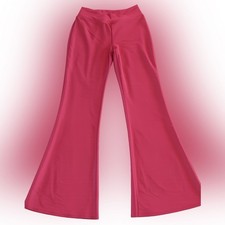 Leggings HALARA incrociati in vita a costine super svasati rosa corallo petite