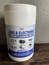 Premium Invitations Lens  Electronic Screen Cleaning Wipes 150 Count Pre-Moiste