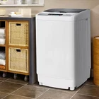 Costway Washing Machine Spin Compact Washer  19"W 1.34 cu. ft Portable Top Load 