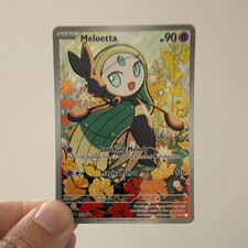 Meloetta 026 Me: Mega Evolution Promo Holo Pokemon TCG Card English 90 HP