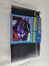 Rally Mechanics Black Fender Cover Heavy Duty Vinyl Non-Skid 33 Inches Long NWT