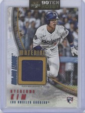 2025 Topps Baseball Major League Material Hye-Seong Kim /50 Player-Worn RC